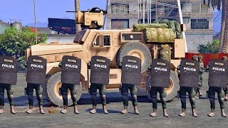 GTA 5  SEND IN THE SWAT TEAM LSPD Police Patrol Episode 148 MRAP SWAT Truck Mod [upl. by Lissi]