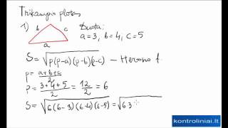 Trikampio plotas [upl. by Palocz]