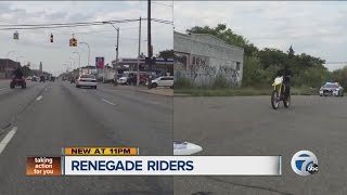 Renegade Riders terrorizing streets of Detroit [upl. by Ayat893]