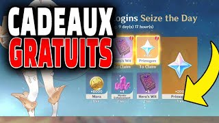 Nouveaux Cadeaux Gratuit sur Genshin Impact PrimoGemmes [upl. by Acir]