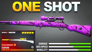 new 1 BEST SNIPER META in WARZONE 3 amp MW3 Fastest One Shot KAR98K Sniper [upl. by Loats]