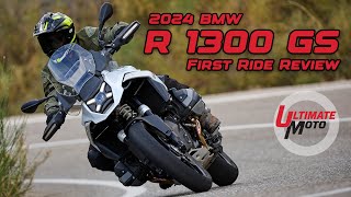 2024 BMW R 1300 GS First Ride Review  Ultimate Motorcycling [upl. by Matless]