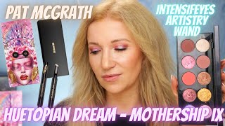 Pat McGrath HUETOPIAN DREAM  MOTHERSHIP IX  IntensifEYES Artistry Wand  Eye Swatches  Review [upl. by Vizza]