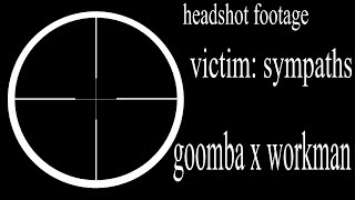 YBA headshot footage  victim sympaths  goomba x workman [upl. by Lagiba]