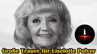 Große Trauer für Liselotte Pulver 94  😥 Schwer krank 😥 Trauriger letzter Tag [upl. by Madea]