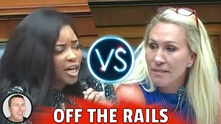 Oversight Committee Goes Off the Rails  Marjorie Taylor Greene vs AOC and Jasmine Crockett [upl. by Comethuauc]