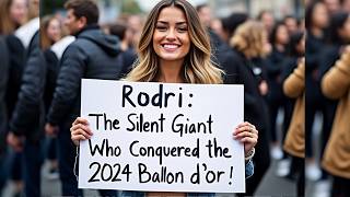 Rodri The Silent Giant Who Conquered the 2024 Ballon d’Or [upl. by Duffy]