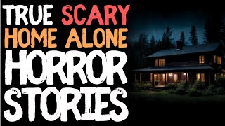 90 mins of True Home Alone Scary Horror Stories for Sleep  Black Screen with Rain Sounds [upl. by Gould386]