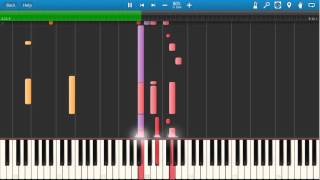 Al Jarreau  After All Song Piano Tutorial On Synthesia [upl. by Yentruoc111]