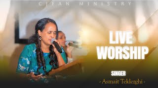 TSERKANI ALOKA LIVE WORSHIP PROTESTANT MEZMUR CJFAN MINISTRY [upl. by Ihp]