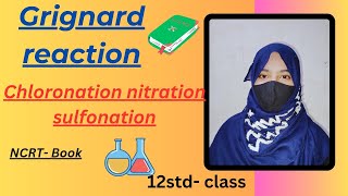 GRIGNARD REACTIONchlorination12std chemistry education halogenation class [upl. by Ignatzia]