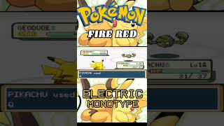 Pokemon Fire RedElectric MonotypeBrock [upl. by Rehc565]