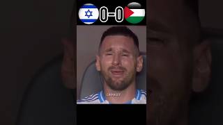 Palestine Vs Israel World cup final penalty shootout 🇵🇸🇮🇱 messi youtube shorts football [upl. by Aivataj923]