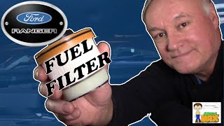 Ford Ranger Fuel Filter Replacement [upl. by Norbel]