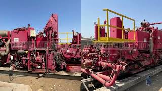 Halliburton HT 400 Cementing Pump  India [upl. by Cori]