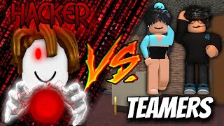 MM2 Hacker Vs Teamers 29Murder Mystery 2  Roblox [upl. by Womack483]