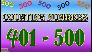 Counting Numbers 401500  Liy Learns Tutorial [upl. by Aivekal137]