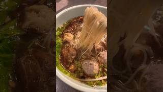 Chaoshan beef noodles Chinese southern flavor 潮汕牛肉粉，中国南方风味 beijing china food explorebeijing [upl. by Ferdinana917]