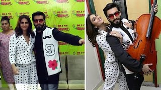 Ranveer Singh amp Vaani Kapoor At Radio Mirchi  Befikre Promotion [upl. by Belcher]