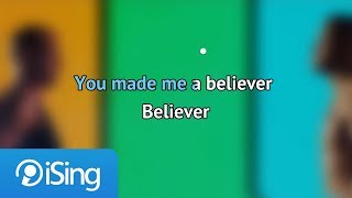 Imagine Dragons  Believer karaoke iSing [upl. by Ardnuas]