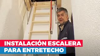 ¿Cómo instalar una escala para el entretecho [upl. by Charlotta]