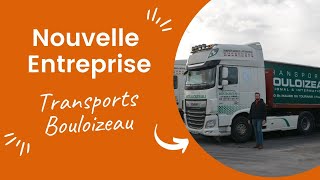 Une nouvelle entreprise à SainteMauredeTouraine  les Transports Bouloizeau [upl. by Eyahsal]