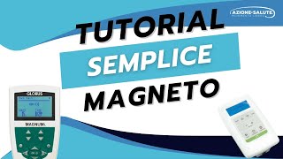 Tutorial Magnetoterapia Come funziona  AZIONE SALUTE [upl. by Hulton]