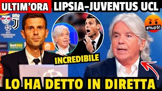 🔴UltimOra 🎙🔥INCREDIBILE Guarda Cosa ha Detto in diretta 🤬  ⚽️LipsiaJuve Thiago Motta Conferenza [upl. by Jeromy]