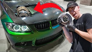 I Made my Single Turbo 335i SOUND like a FIGHTER JET  T51R MOD [upl. by Rhetta]