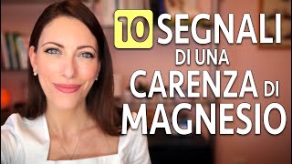 ⚠️10 sintomi che possono indicare una carenza di Magnesio [upl. by Wiley]