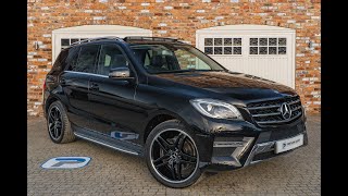 201515 MERCEDESBENZ ML350 BLUETEC AMG LINE PREMIUM IN OBSIDIAN BLACK METALLIC WITH BLACK LEATHER [upl. by Pudendas254]