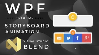 WPF Tutorial Storyboard Animation in WPF  User Control  Visual studio blend  Triggers [upl. by Ennaej86]