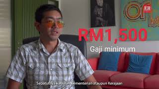 Gaji Minimum Sepatutnya RM2300 Sebulan Menurut Penyelidik Ekonomi [upl. by Aramac349]