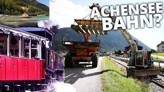 Achenseebahn  Gleisbau im Sommer 2021 [upl. by Natsuj]