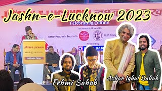 Fehmi Badayuni  JASNELUCKNOW 17th Dec 2023  Azhar Iqbal  mushaira shayari [upl. by Markowitz794]