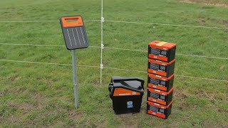 Battery energisers 12V battery VS solar power [upl. by Sallad247]