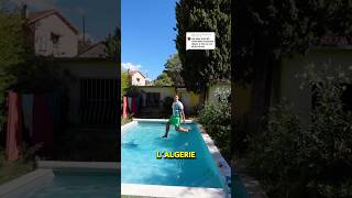 Sauter habillé dans la piscine swimming jump water ￼ [upl. by Whitford638]