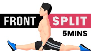 Front Split in 5 Minutes  Flexibility Training [upl. by Reba155]