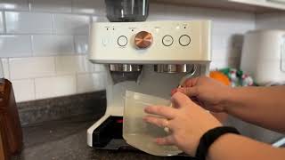 Cafe Bellissimo Espresso Machine Cleaning Light Wont Turn OFF [upl. by Judi164]