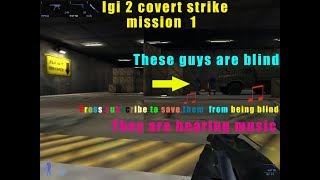 Igi 2 Mission 1 with igi 2 original full version and multiplayer launcher  David john gamer [upl. by Gillett]