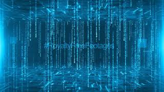 technology background video effects  Hitech matrix background hd  futuristic animated background [upl. by Esylle]