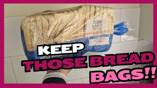 Tightwad Tipster Part 6 BREAD BAG HACK budgetfriendly savemoney [upl. by Harbour]