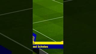 Paul Scholes direct goal from corner efootball konamifootball [upl. by Ashlin]