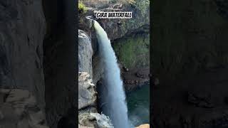 Mystical Cascade✨ giradhodh girawaterfall gujarat gujarattourism waterfall zarazara sitar [upl. by Dag82]