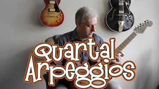 Using quartal arpeggios in your solos [upl. by Dnalyk]