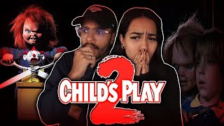 Childs Play 2 1990 Movie Reaction FIRST TIME WATCHING [upl. by Annuhsal]