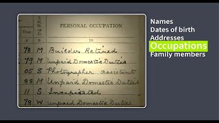 Discover Your Ancestors Occupations  Howto  Ancestry UK [upl. by Loella]