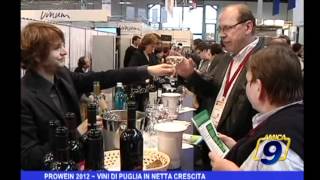 Prowein 2012  Vini di Puglia in netta crescita [upl. by Islek]