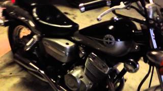 Honda Rebel 250 with loud exhaust [upl. by Cacilie203]