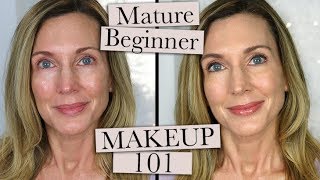 Makeup 101  Beginner Makeup for Mature Women Who Dont Wear Makeup [upl. by Horlacher560]